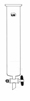 Chromatography Column Teflon Stopcock UI-3405