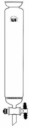 Chromatography Column Spherical Joint Teflon Stopcock UI-3460