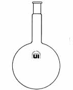 Flask Round Bottom Single Long Neck UI-4524