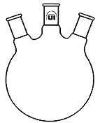 Flask 3-Neck Round Bottom UI-4595