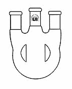 Flask 3-Neck Round Bottom Morton Type UI-4620